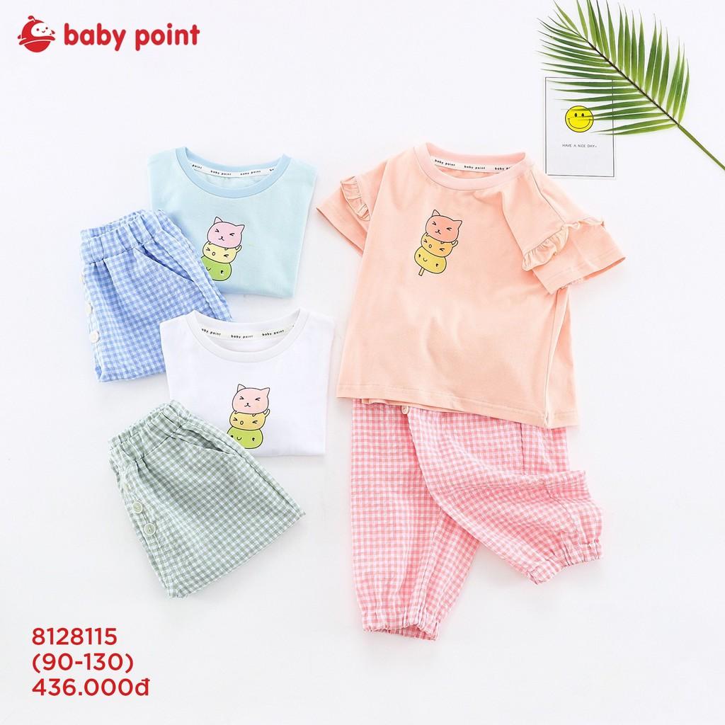 Set bộ cotton họa tiết đáng yêu cho bé từ 3-7 tuổi