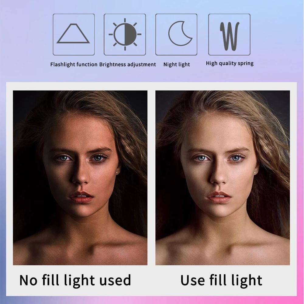 Đèn LED hỗ trợ chụp ảnh selfie kích thước nhỏ gọn chất lượng cao