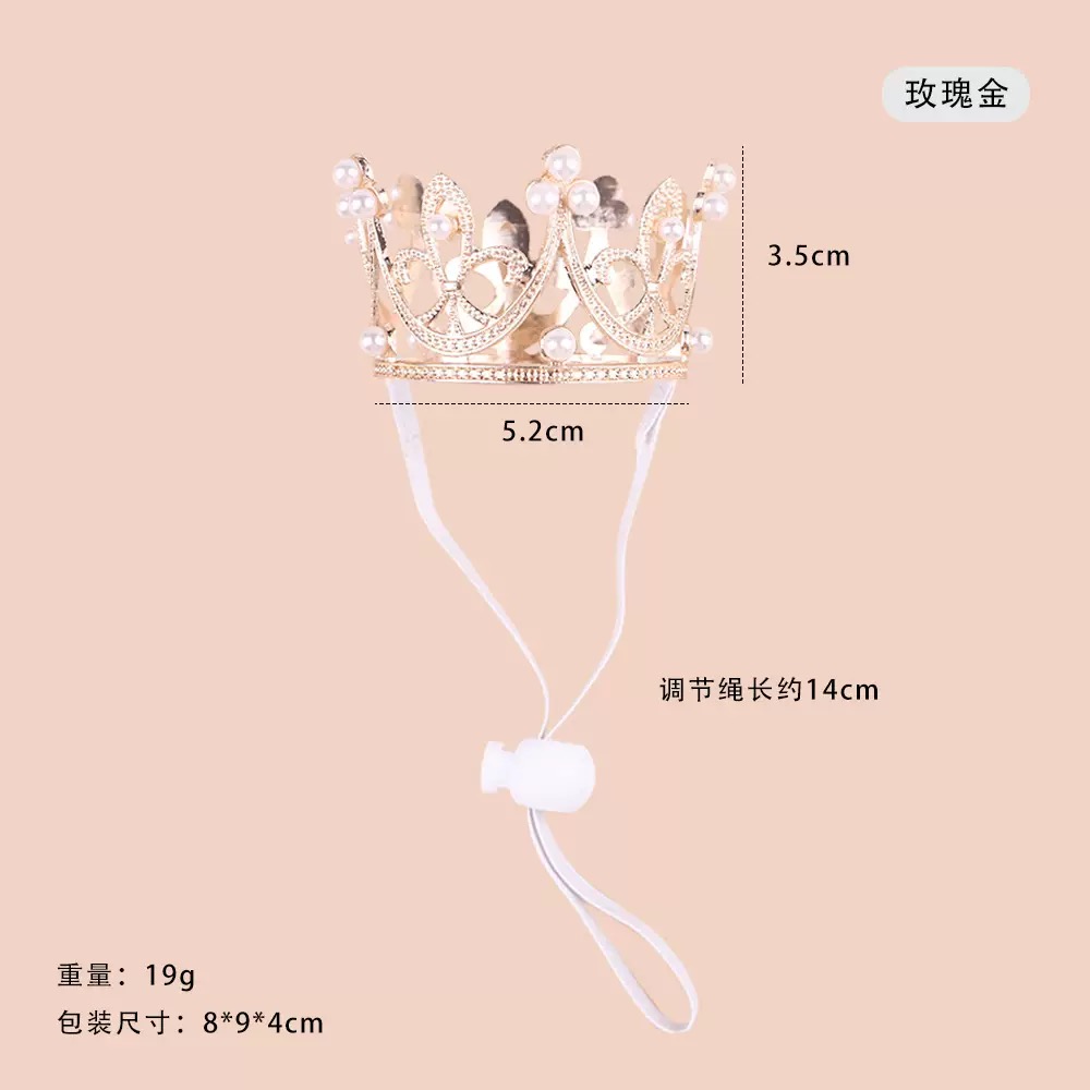 MŨ VƯƠNG MIỆN THÚ CƯNG SANG TRỌNG CHO THÚ CƯNG CHÓ MÈO