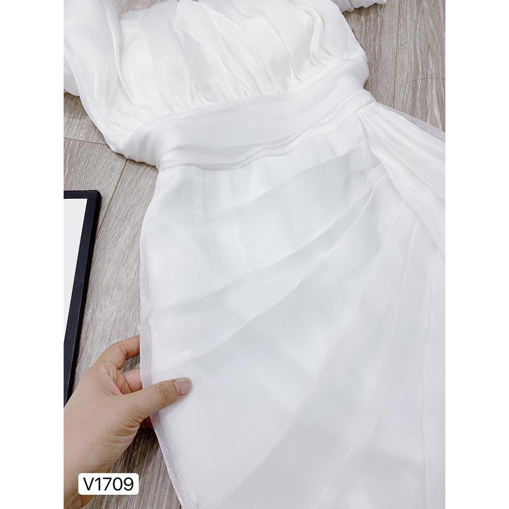 Đầm ôm vai bèo V1709 - Đẹp Shop DVC phân phối chính thức