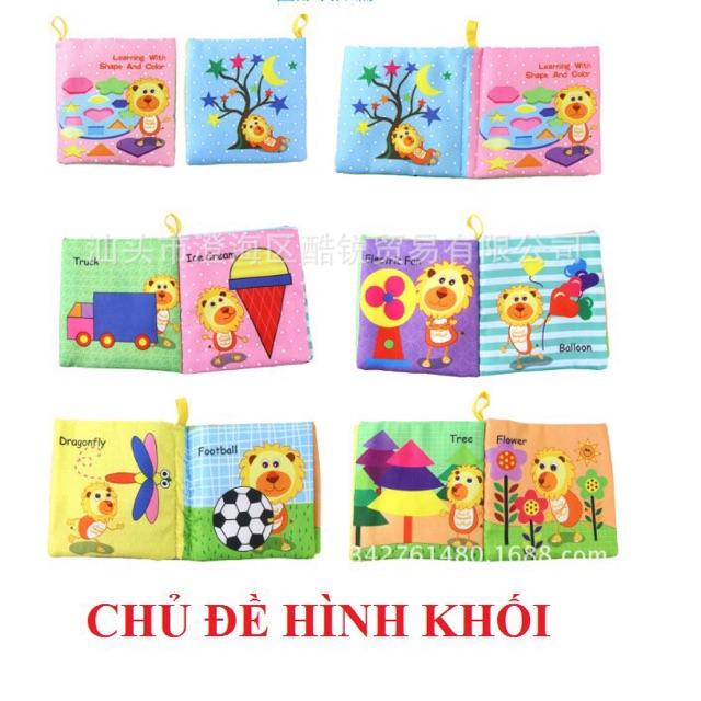 Đồ Chơi Sách Vải Tiếng Anh Kêu Chip chip