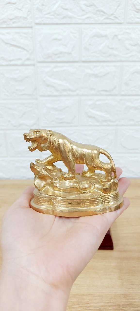 Tượng Hổ Phong Thủy Bằng Đồng