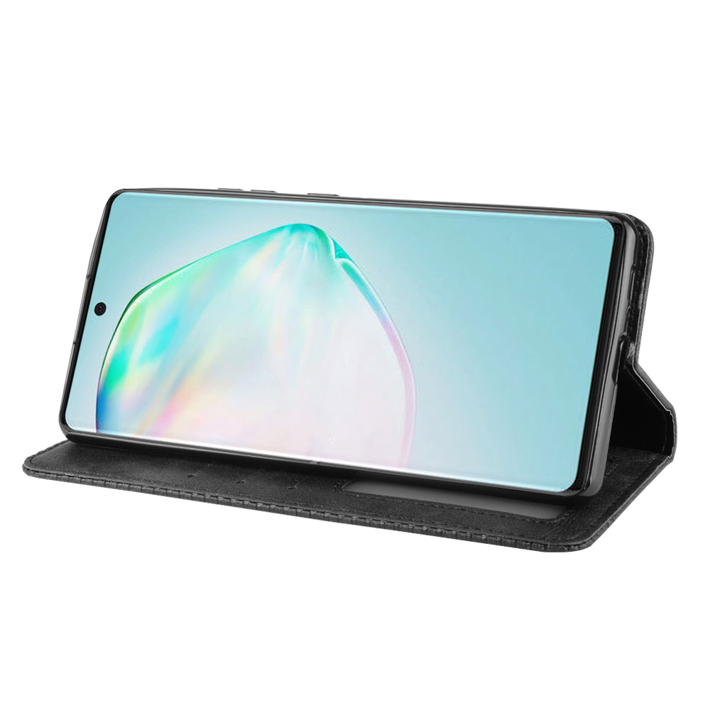Bao da dạng ví, nam châm dành cho Samsung Galaxy S10 Lite, A91, M80s Luxury Leather Case - Hàng nhập khẩu