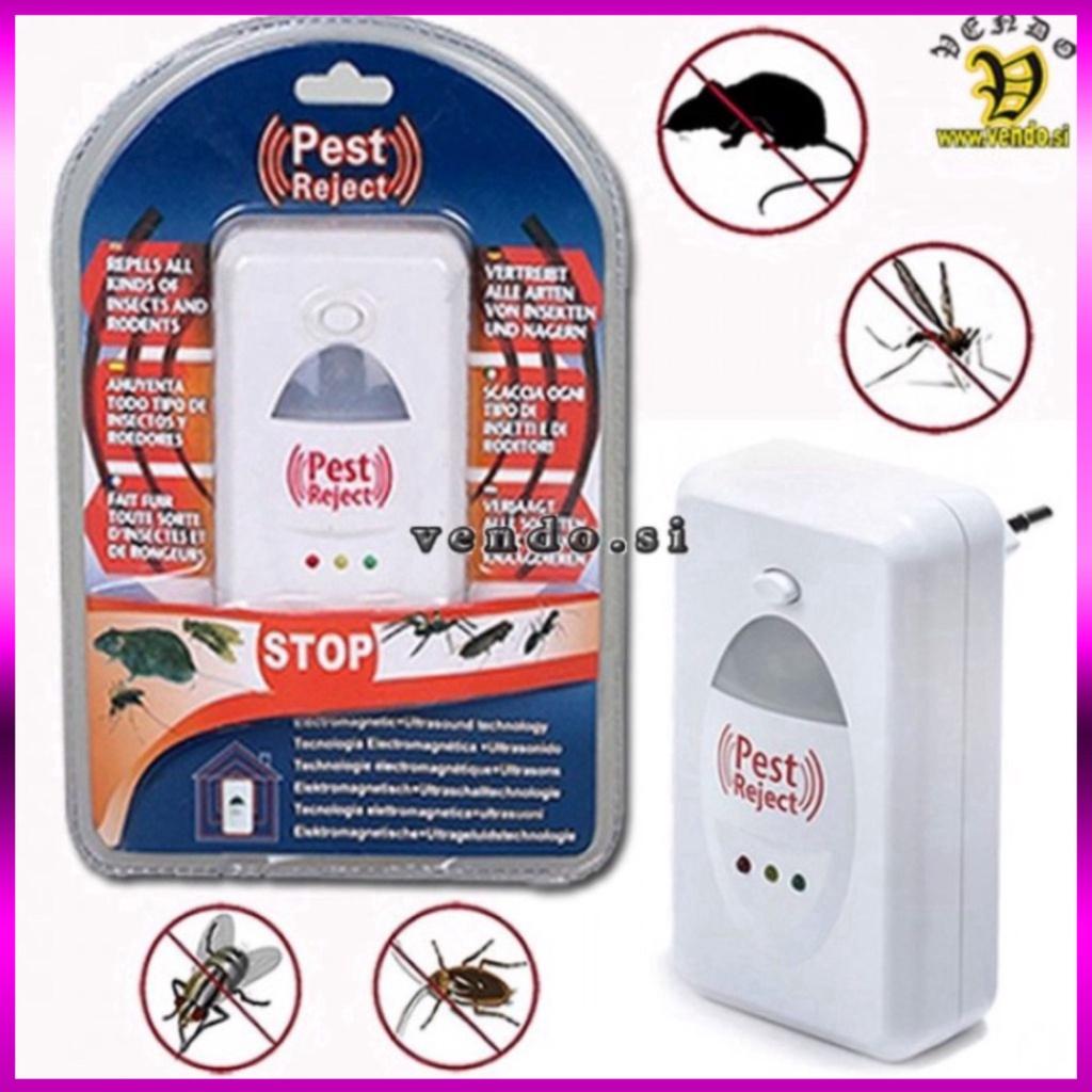 Thiết Bị Đuổi Côn Trùng Pest Reject - Máy Đuổi Chuột, Gián, Muỗi, Ruồi, Kiến, Mối