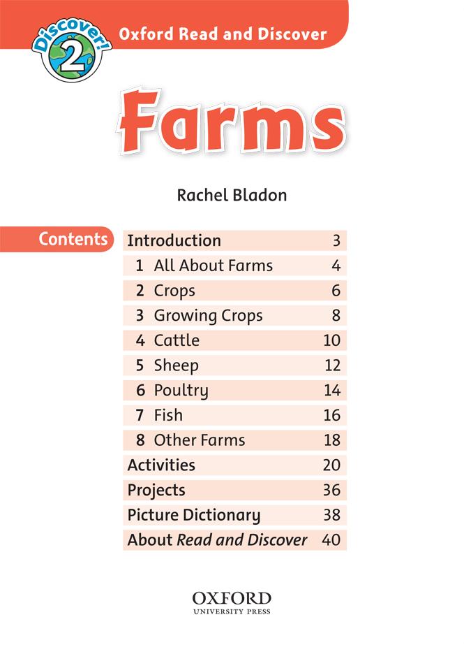 Oxford Read and Discover: Level 2: Farms