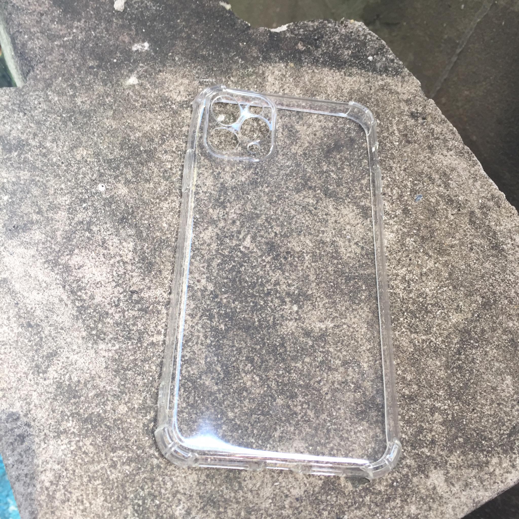 Ốp lưng silicon cho iPhone 11 Pro Max - chống sốc gờ cao 4 góc trong suốt