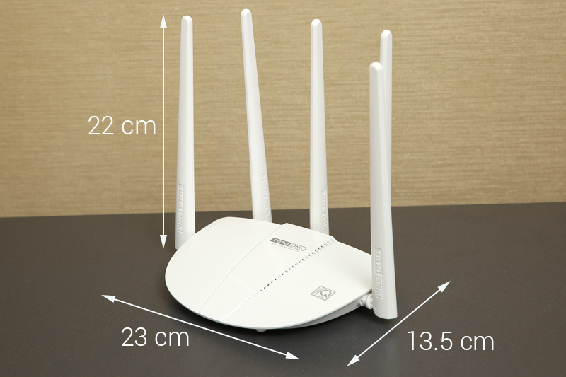 Router Wi-Fi Băng Tần Kép AC1200 Totolink A810R - Hàng Chính Hãng