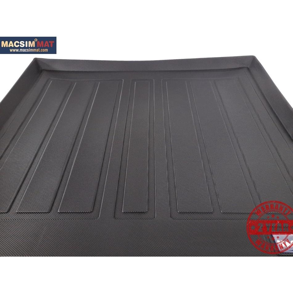 Thảm lót cốp xe ô tô LANDROVER Ranger Rover Sport nhãn hiệu Macsim chất liệu TPV cao cấp màu đen