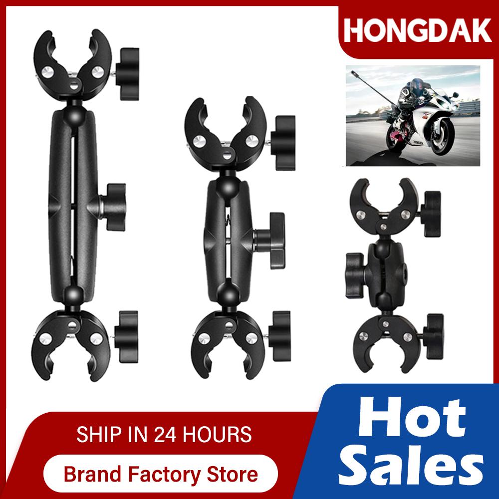 Hongdak cho Insta360 One x2 X3 Xe máy đôi xe đạp clip clip cho GoPro 11 10 9 Phụ kiện camera Selfie Bike Selfie