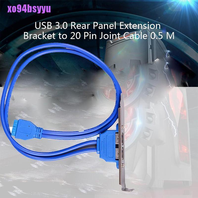 Dây Cáp Nối Bảng Mạch Chủ 20pin Xo94Bsyu 2 Cổng USB3.0