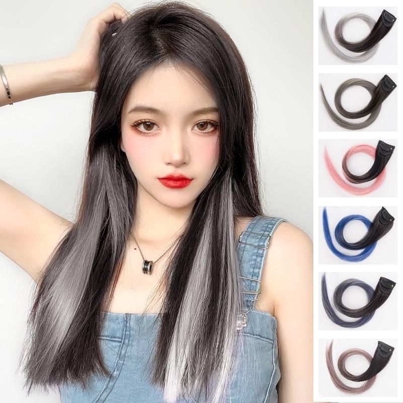 SỢI LIGHT TÓC GIẢ DÀY MÀU ĐEN OMBRE