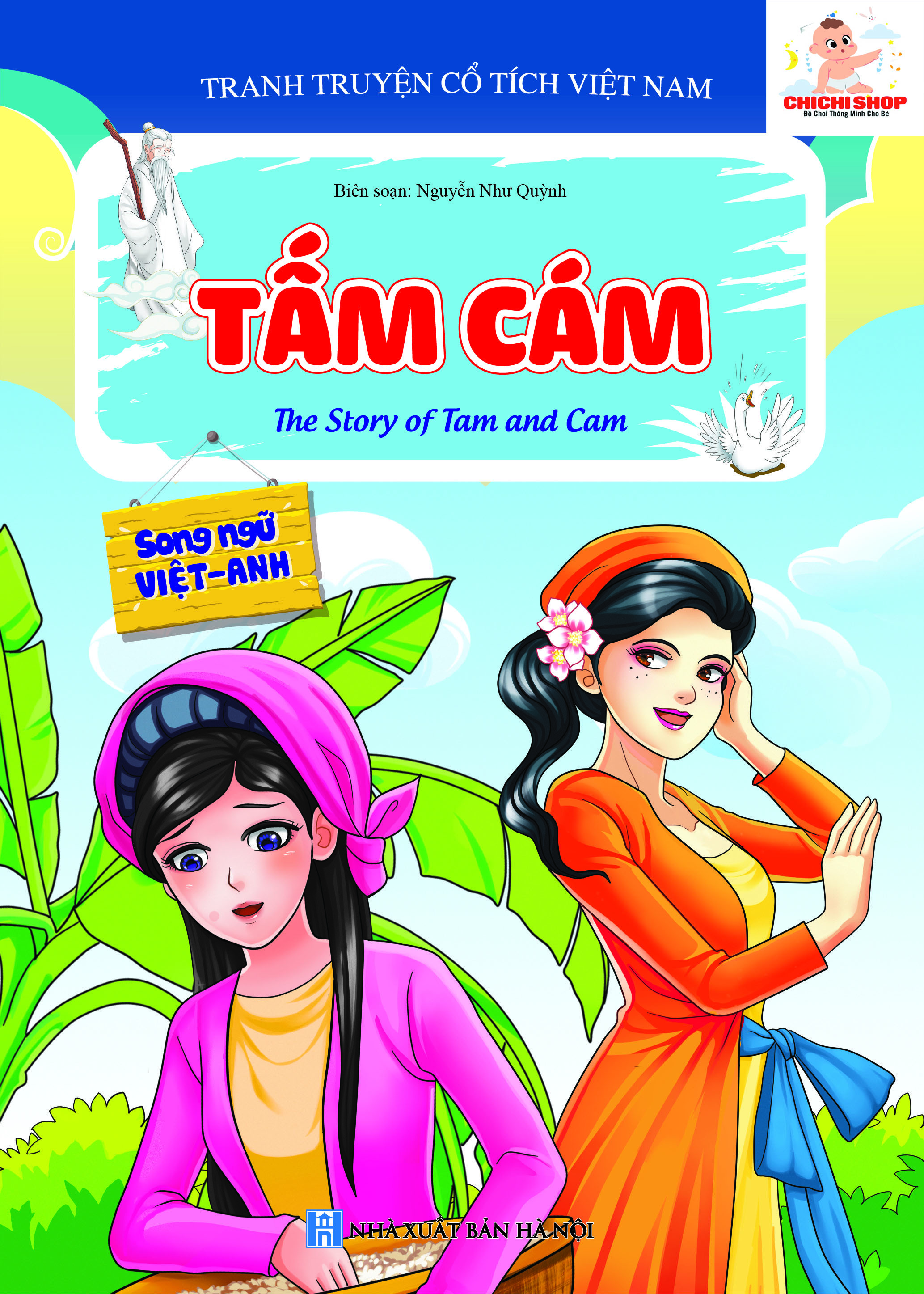 Set 10 Cuốn Truyện Cổ Tích Song Ngữ Anh Việt Cho Bé 