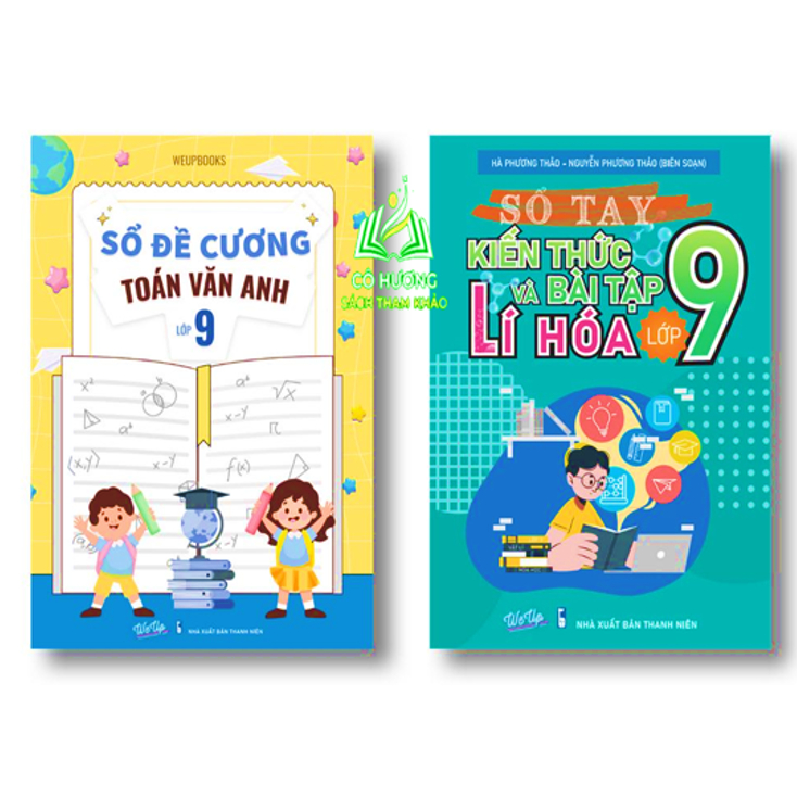Sách - Sổ Đề Cương Toán Văn Anh 9
