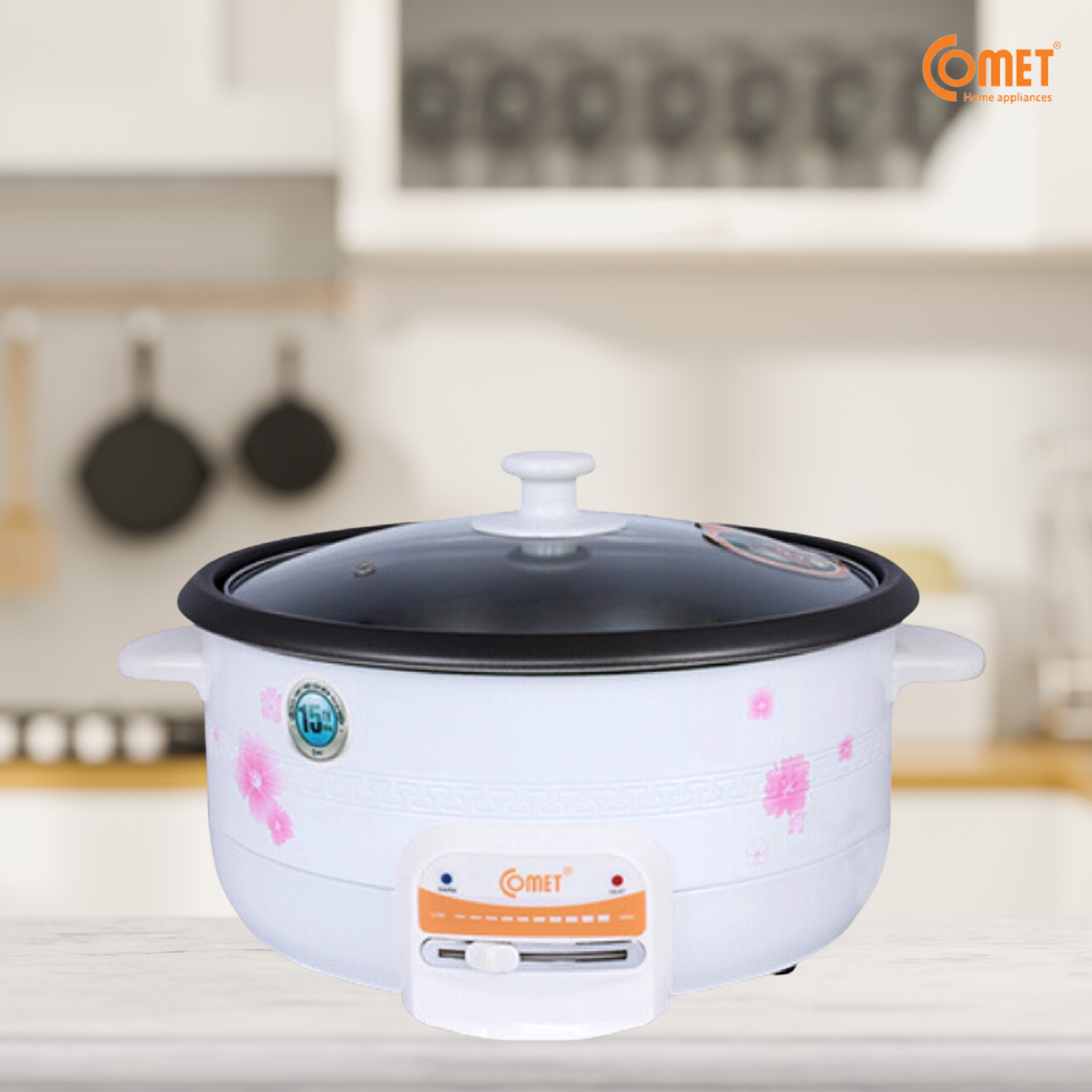 Nồi Lẩu Điện Comet CM7731 - Hàng Chính Hãng