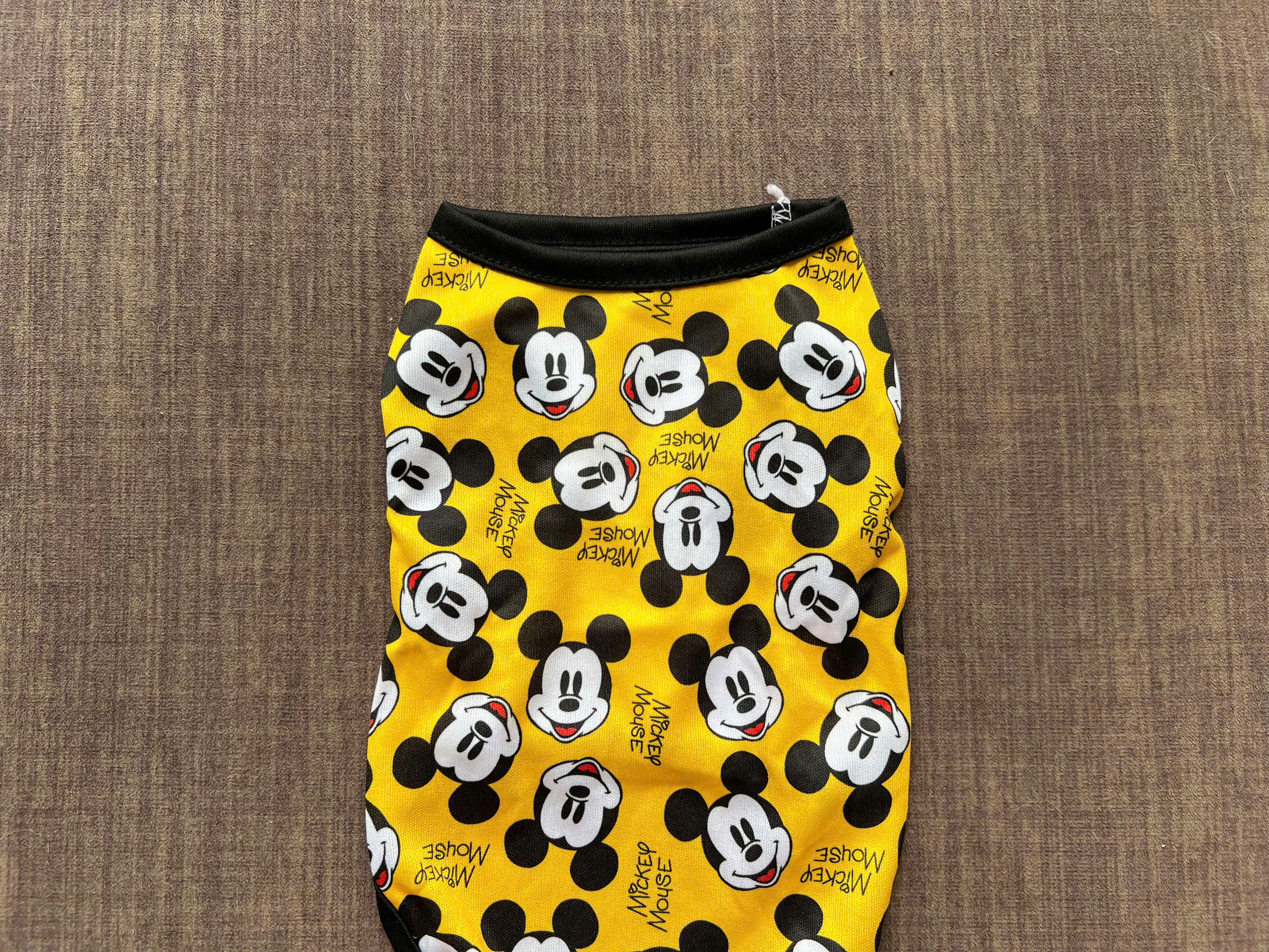 ÁO THUN BA LỖ  THÔNG HƠI SIÊU CUTE MICKEY TỪ 1-5KG DÀNH CHO THÚ CƯNG CHÓ MÈO