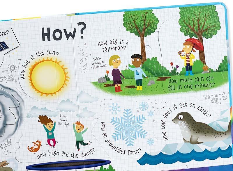 Lift-the-flap questions and answers about weather