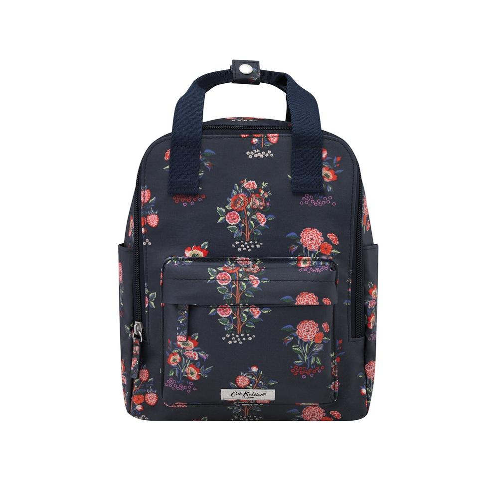 Cath Kidston - Ba lô đi học/đi làm/M Util Bkpk Kingdom Posey - Kingdom Posey - Navy -1041705