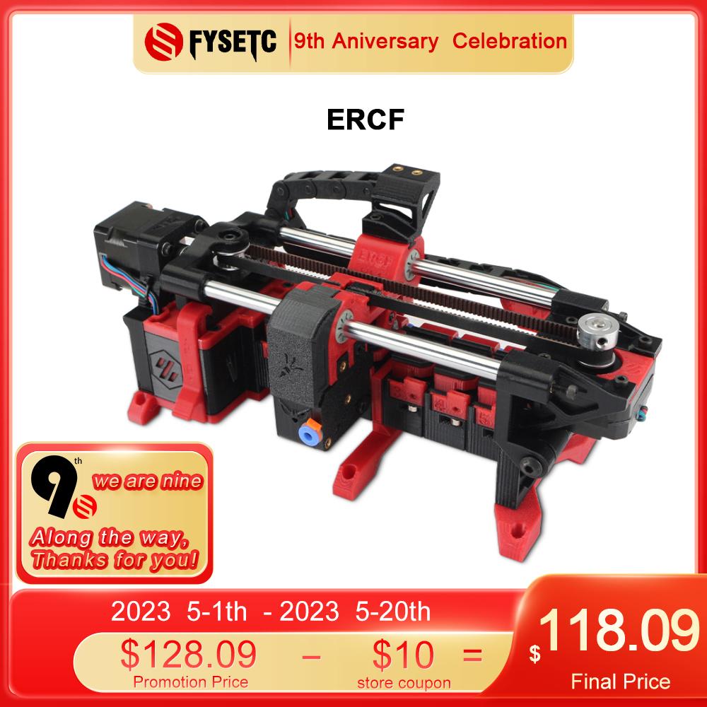 FYSETC Enrager Rabbit Carrot Food (ERCF) ERB Board Multi Vật liệu MMU cho Voron Switchwire Voron Trident Voron 2.4