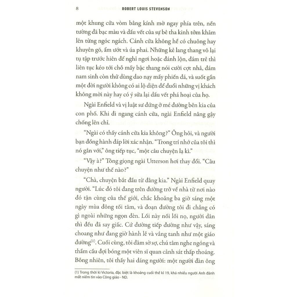 Sách Vụ Việc Dị Thường Về Bác Sĩ Jekyll Và Ông Hyde