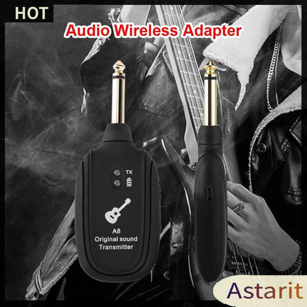 Bộ Nhận Tín Hiệu Âm Thanh Không Dây A8 UHF Cho Đàn Guitar Điện