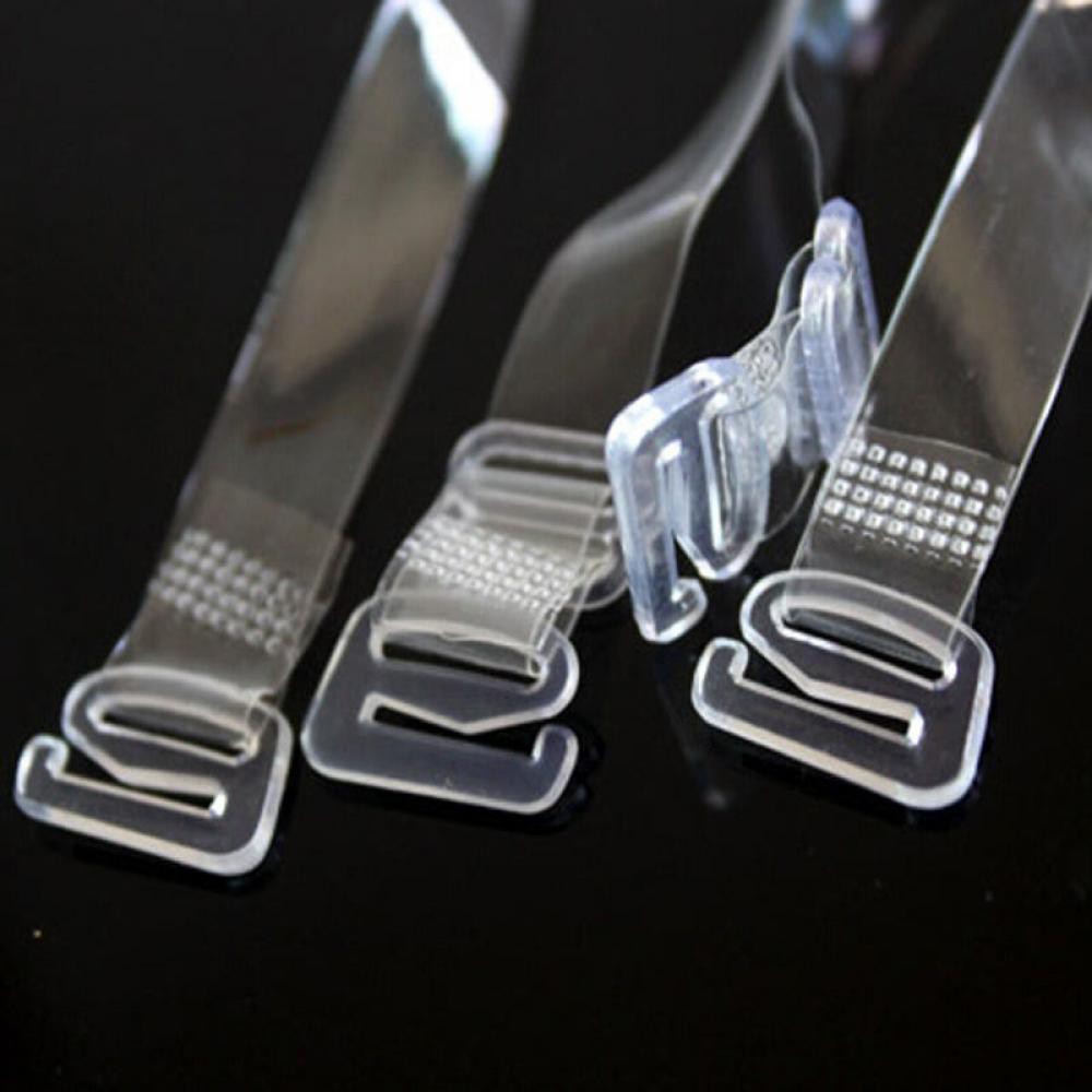Dây áo ngực trong suốt sợii dẹt mềm dẻo bản 1cm