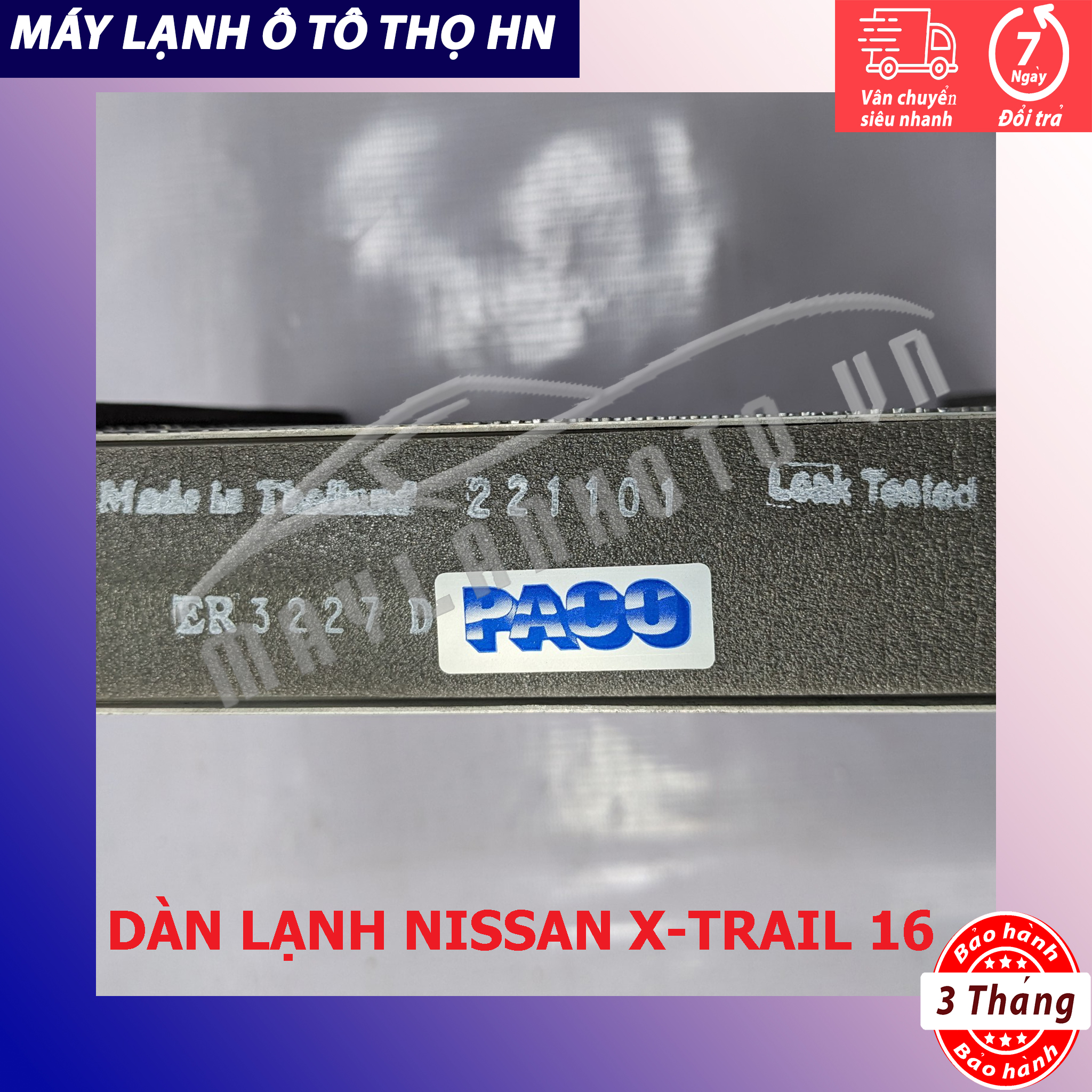 Dàn lạnh Nissan Xtrail T32 2014-2015-2016-2017-2018 Hàng xịn Thái Lan / Nhật Bản 14 15 16 17 18