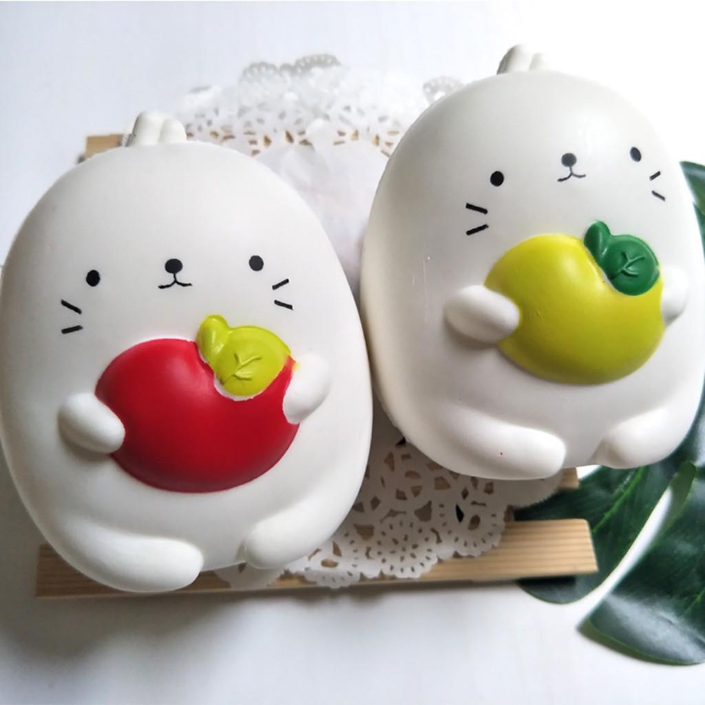 Squishy dẻo hình thỏ dễ thương ô tô ke squishy