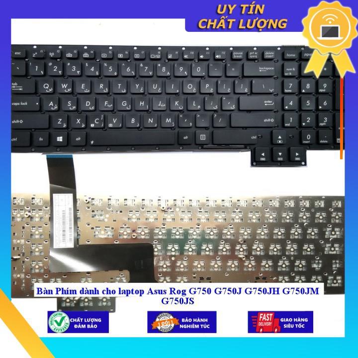 Bàn Phím dùng cho laptop Asus Rog G750 G750J G750JH G750JM G750JS - CHUẨN TIẾNG ANH - Hàng Nhập Khẩu New Seal