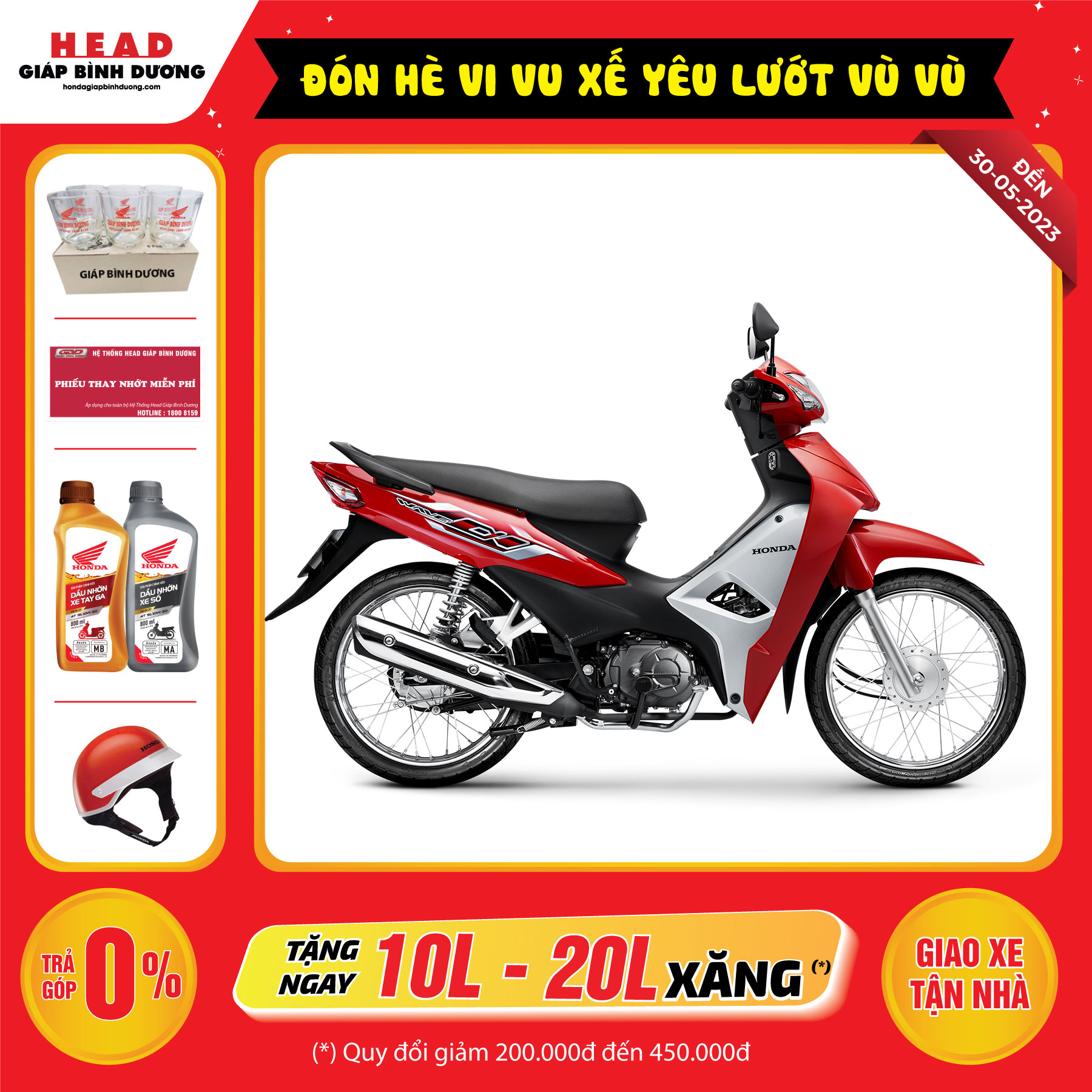 Xe máy Honda Wave Alpha 110cc - Phiên bản Tiêu chuẩn