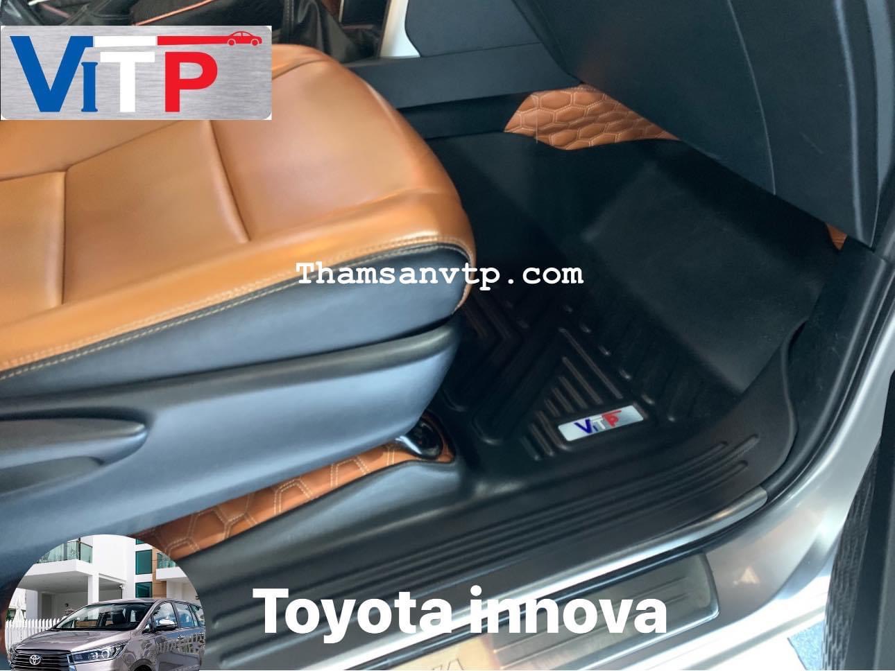 Thảm Sàn VITP Toyota Innova Full tràn viền bậc cửa