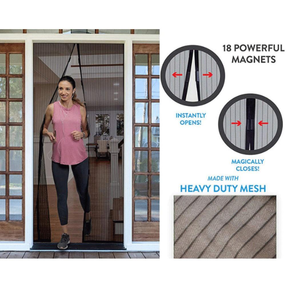 Home and Garden - Rèm cửa tự động rèm cửa chống muỗi côn trùng gắn bằng từ tính nam châm -