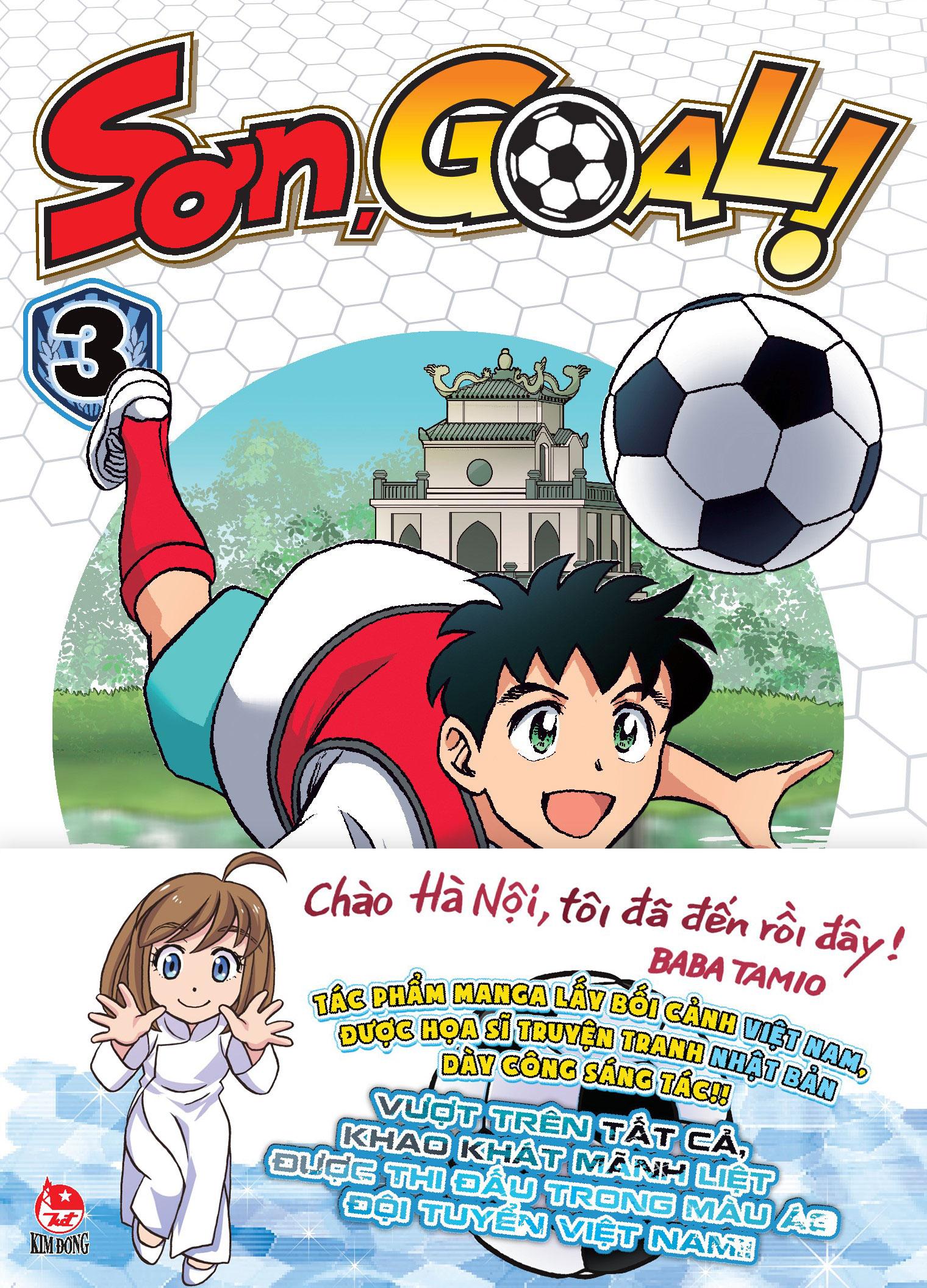 Sơn, Goal! - Tập 3 - Tặng Kèm Standee PVC + Obi + Bìa Áo Đặc Biệt