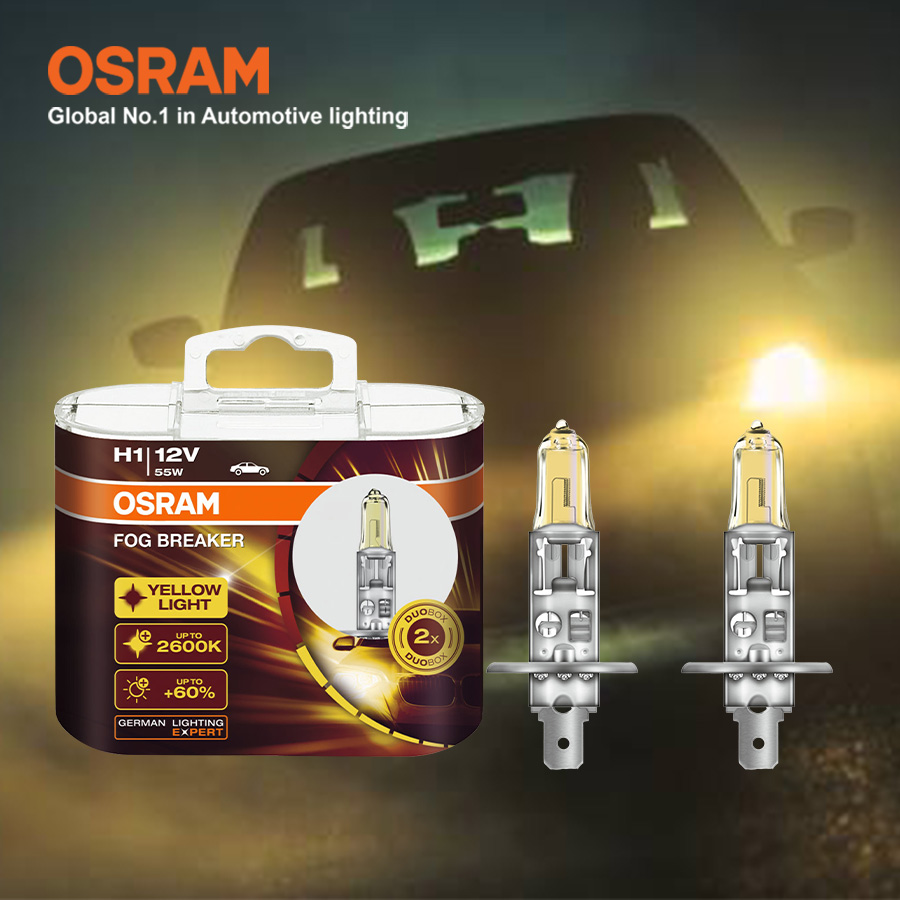 Combo 2 Bóng Đèn Halogen Phá Sương Mù OSRAM