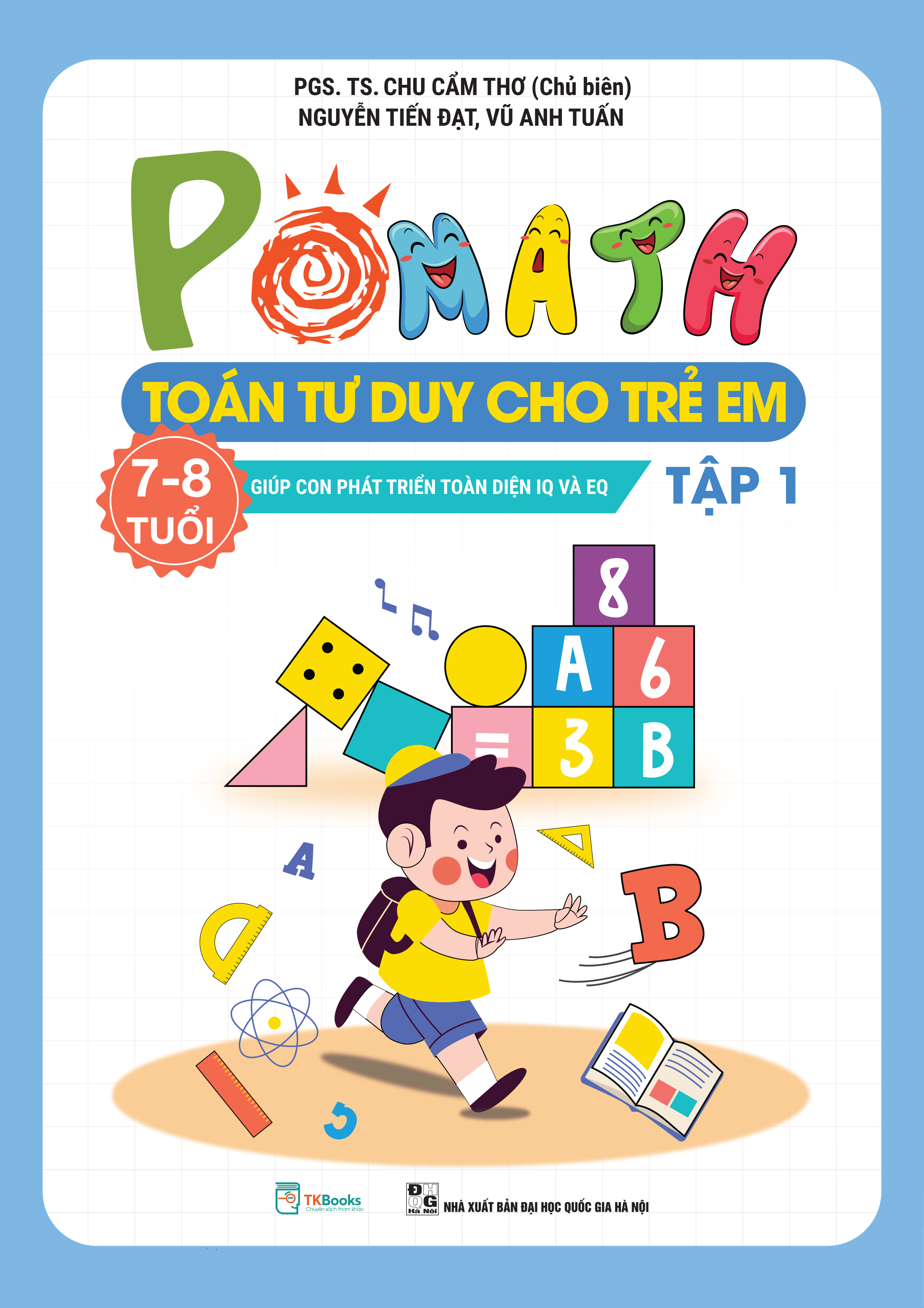 Combo POMath – Toán tư duy cho trẻ em 7 – 8 tuổi (Tập 1 + 2) - TKBooks 