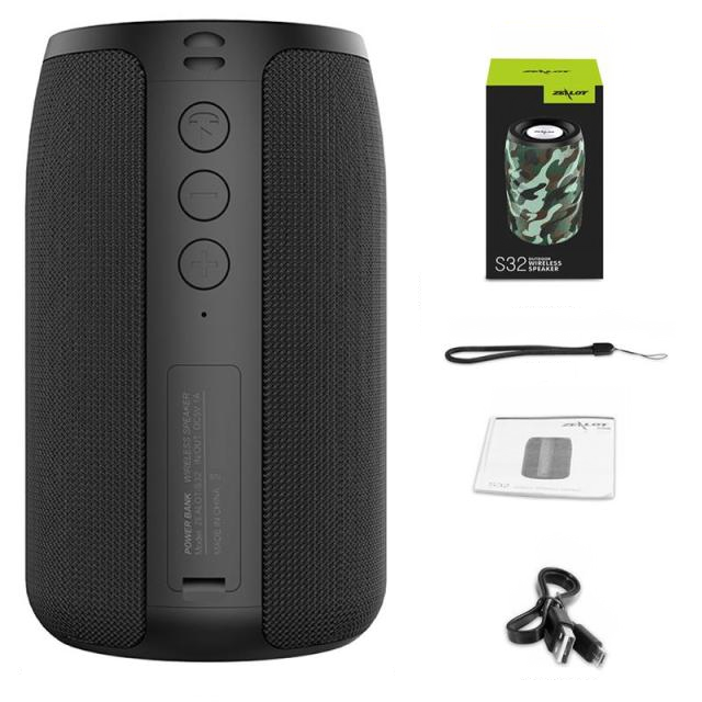 Loa Bluetooth 5.0 Extra Bass Ovleng Zealot S32 - Hàng Chính Hãng