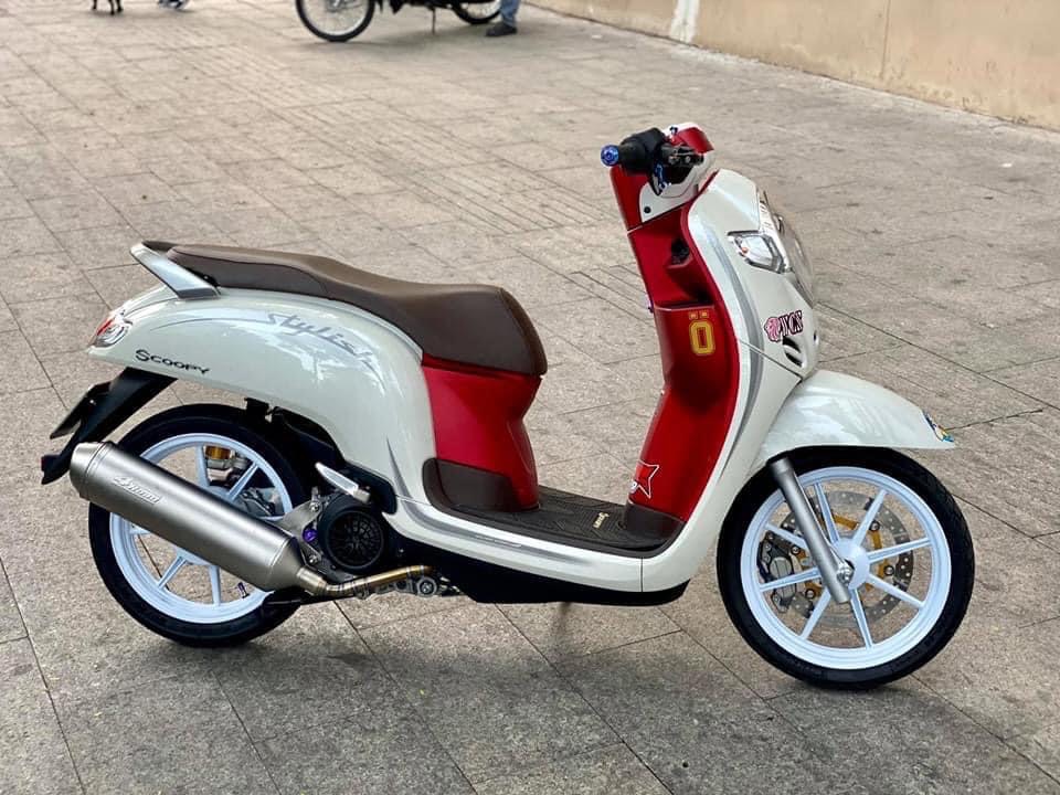 Bộ Pát & Cổ gắn lon 4road & DranTurismo cho Vision cũ -SCOOPY