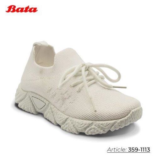 Giày sneaker trẻ em Thương hiệu Bata màu trắng 359-1113