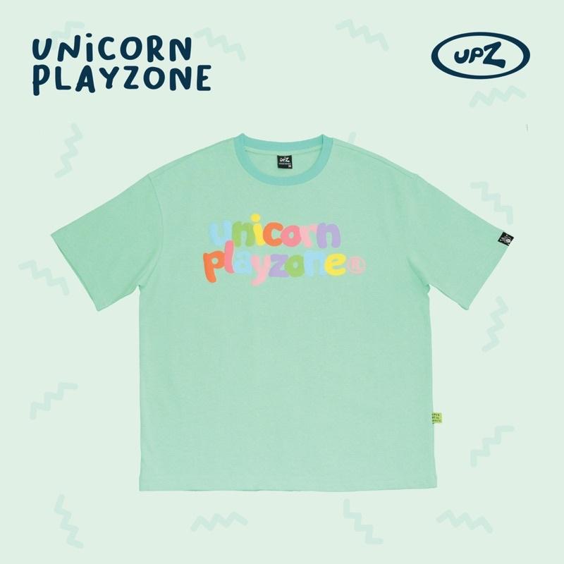 UPZ Áo Thun In Unicorn Play Zone Bảy Màu