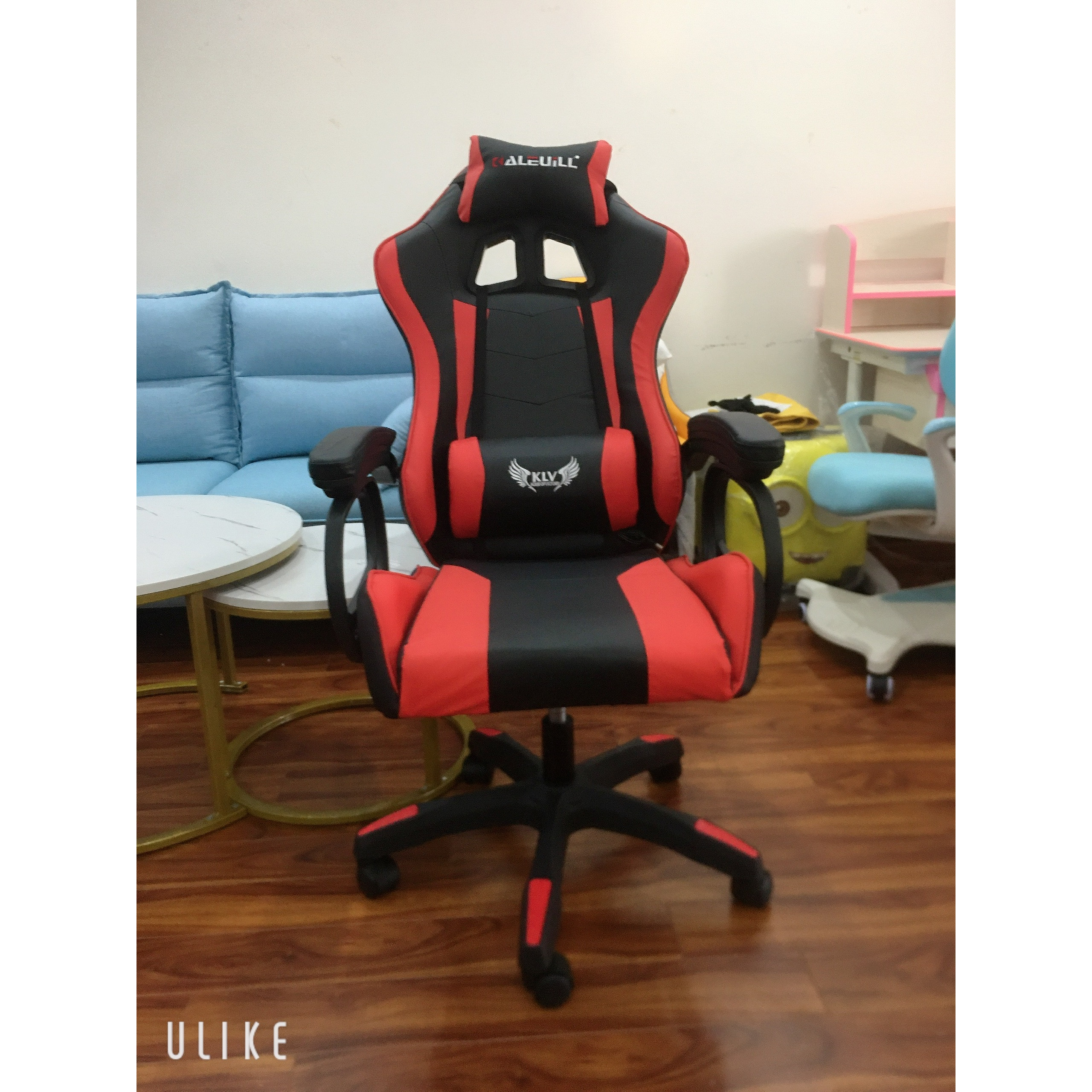 Ghế Game Có Masage Lưng. Ghế Gaming Có Gối Tựa Mát xa , Ghế Game Có Gác Chân
