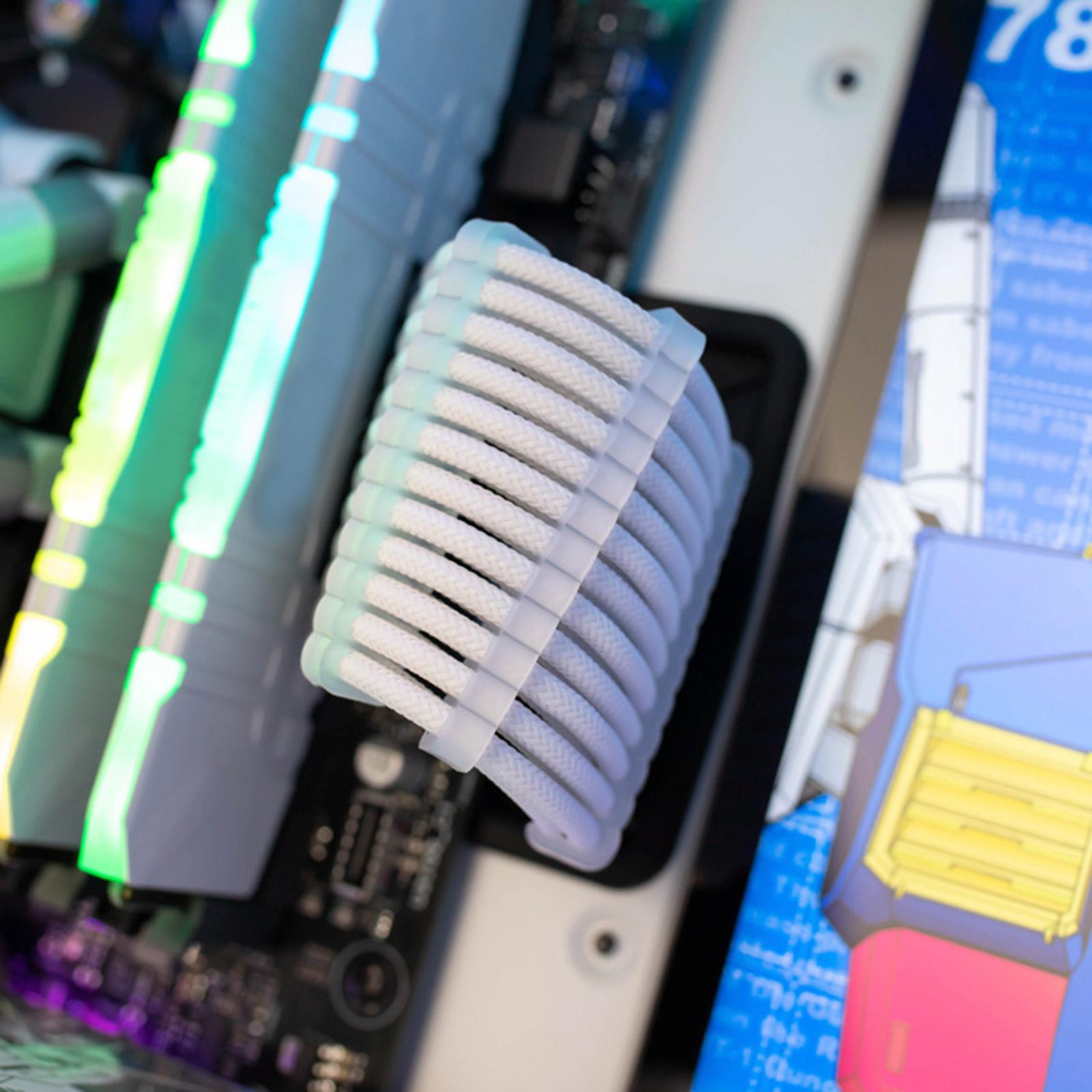 48 Pcs Cable Comb GPU 6 Pin 8 Pin Motherboard 24 Pin for 3.0 to 3.6mm Clip