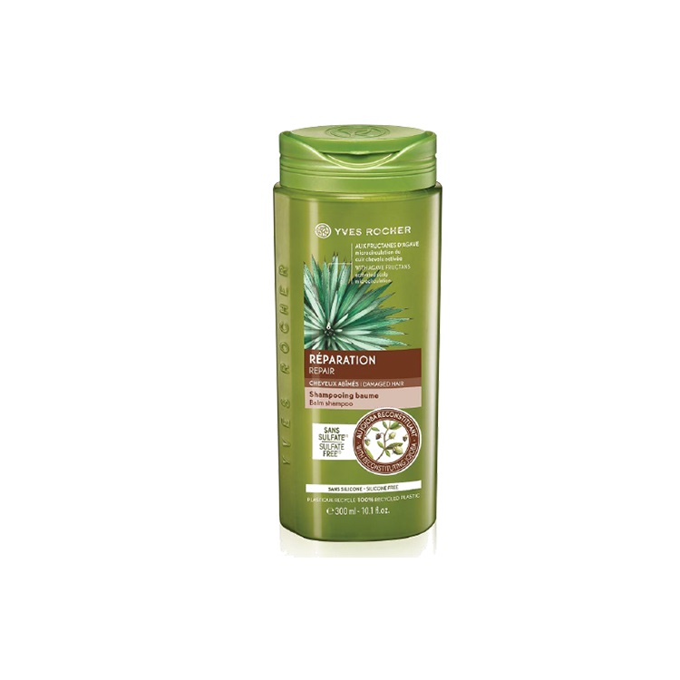 Dầu Gội Phục Hồi Tóc Hư Tổn Yves Rocher Repair Damaged Hair Balm Shampoo 300ml