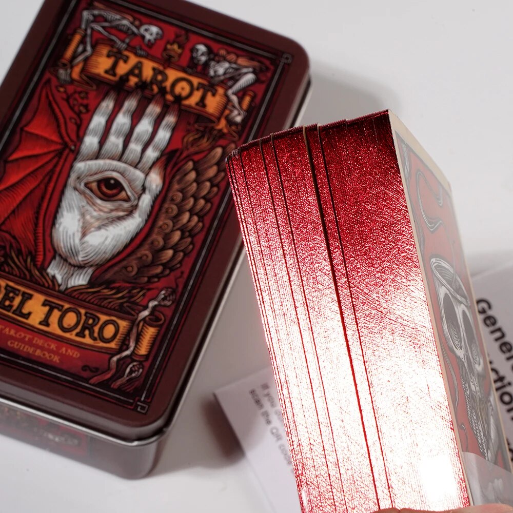 Bộ Bài Del Toro Tarot Hộp Sắt