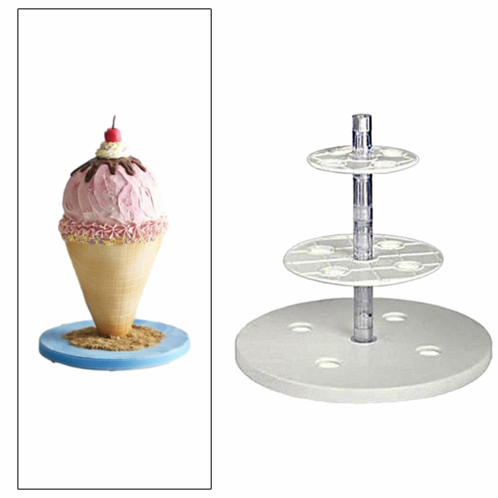 3 Tier Cake Stand Dessert Stand Tier Cake Support for Birthday Wedding Party