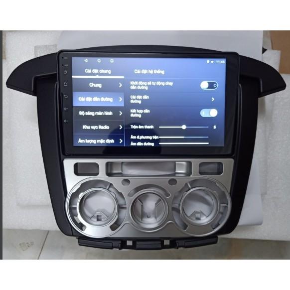 Chọn Bộ màn hình androi + Mặt Dưỡng và giắc Xe INNONVA SỐ SÀN 2007-2012 tích hợp xem camera,Navitel chỉ đường..