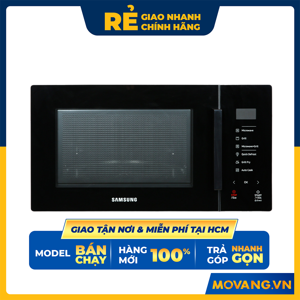Lò vi sóng có nướng Samsung MG23T5018CKSV 23 Lít - Hàng chính hãng - Chỉ giao HCM