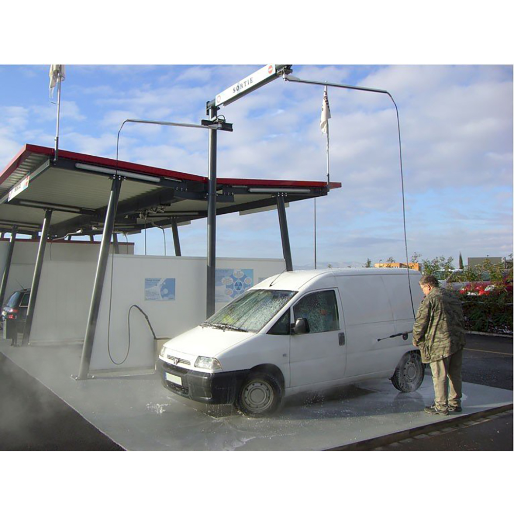 Tay quay rửa xe 360 độ ABG linh hoạt, dùng trong các trạm rửa xe chuyên nghiệp, chịu lực tốt, bền bỉ