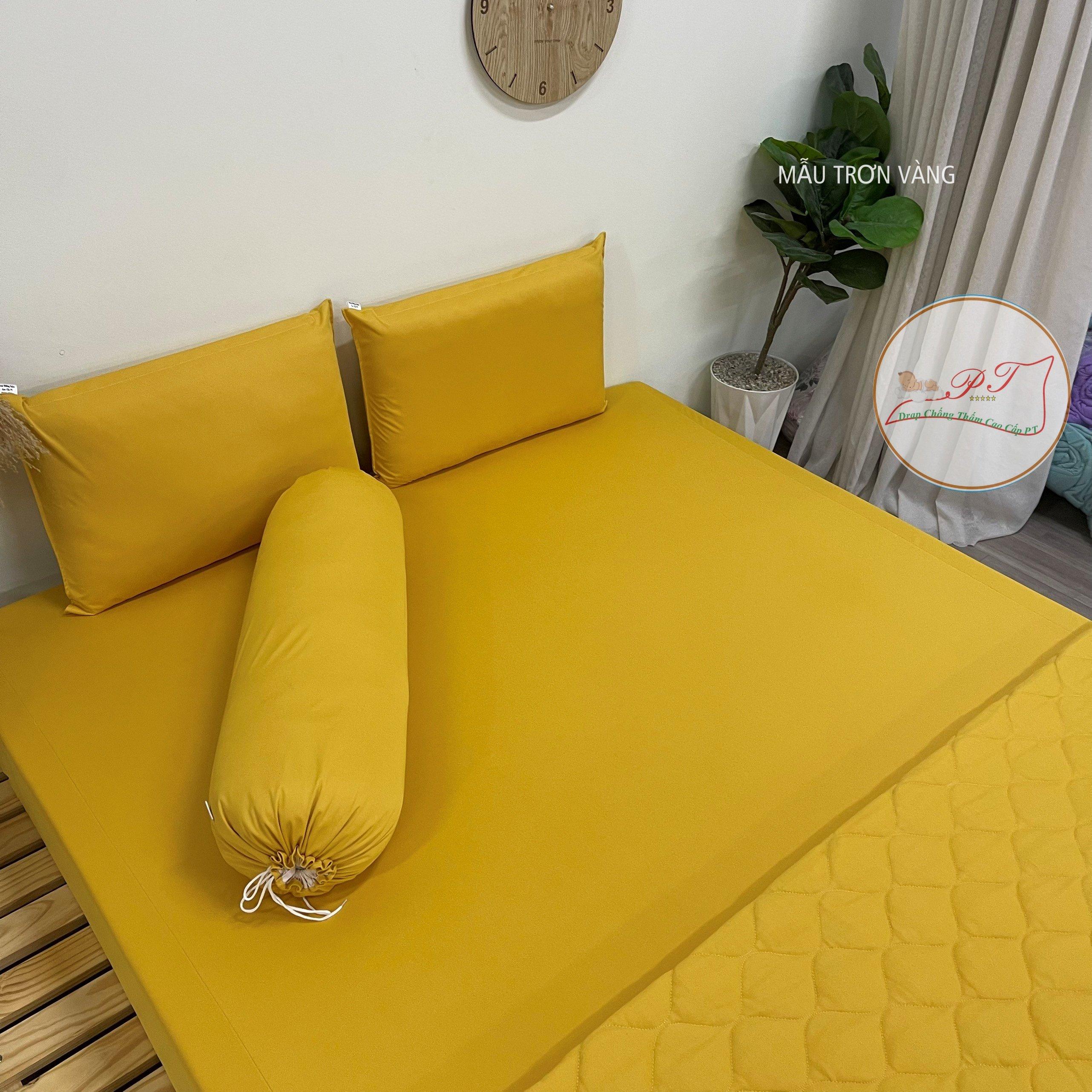Ga Chống Thấm PT Họa Tiết Vàng Trơn
