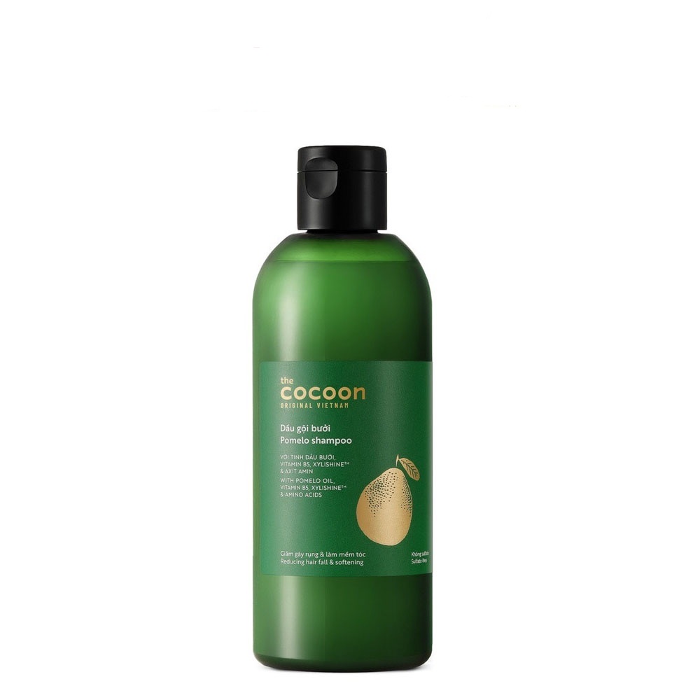 Dầu gội bưởi Pomelo Cocoon 310ml kích thích mọc tóc, giảm rụng tóc thuần chay