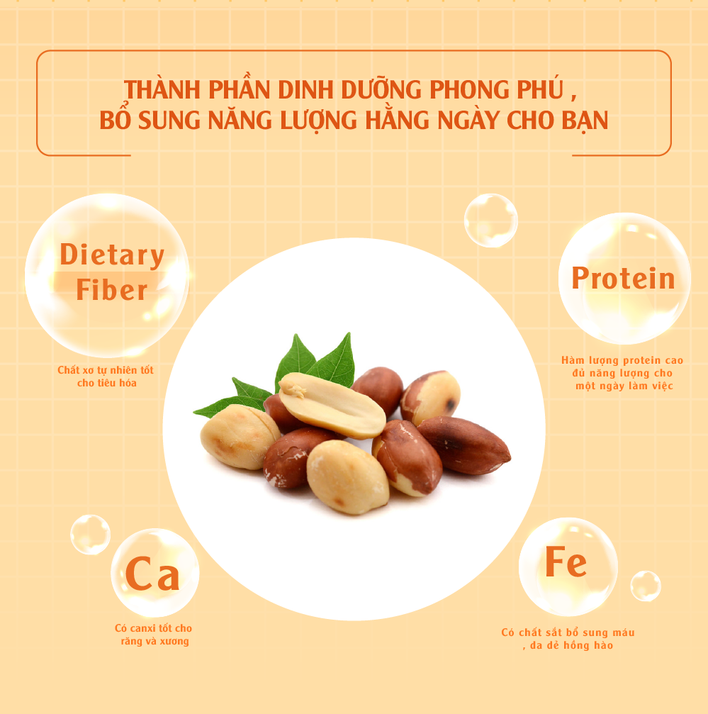 Đậu Phộng Nước Cốt Dừa 1kg Dan D Pak