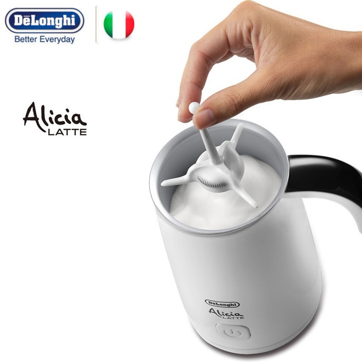 Máy Tạo Bọt Sữa Cao Cấp Thương Hiệu Delonghi Alicia EMF2.W 500W - HÀNG NHẬP KHẨU